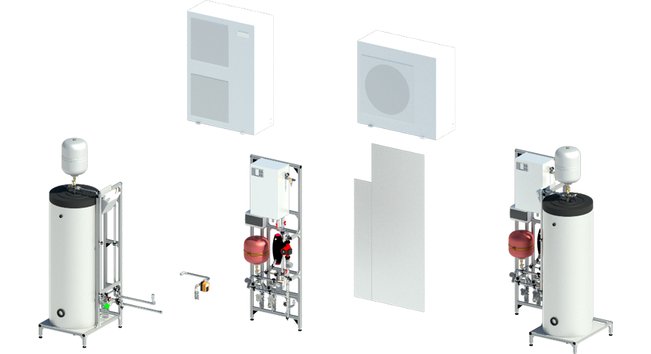 Конструктор блочно-модульной котельной HeatPumpBox-1 в Камышине
